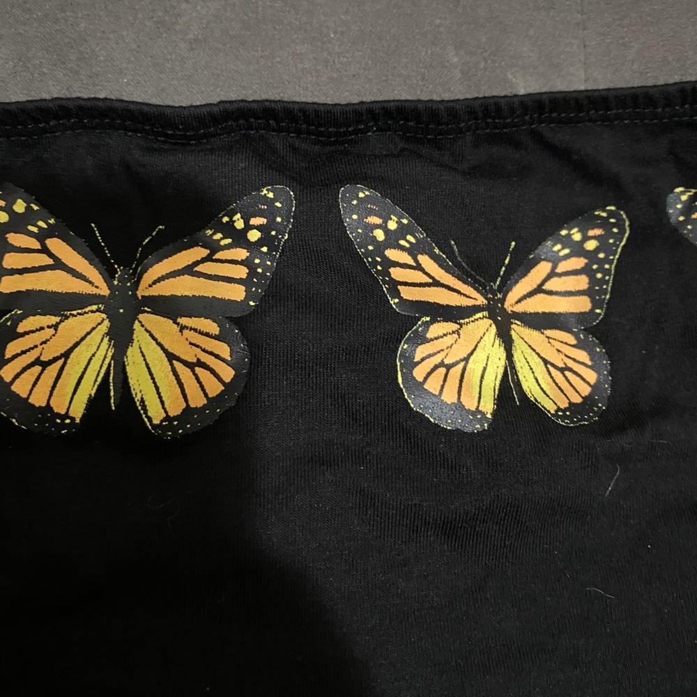 Butterfly tube top